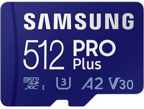 Acquista Tarjeta de memoria Samsung Pro Plus 2021 512GB MicroSD XC Clasi 10 Tarjeta de memoria Samsung Pro Plus 2021 512GB MicroSD XC Clasi 10