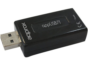 Acquista Tarjeta de Sonido Approx 7,1 USB Tarjeta de Sonido Approx 7,1 USB