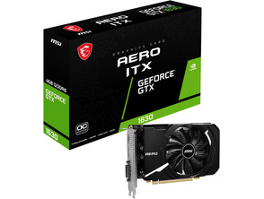 Acquista Tarjeta Gráfica MSI GTX 1630 Aero ITX OC 4GB GDDR6 Tarjeta Gráfica MSI GTX 1630 Aero ITX OC 4GB GDDR6