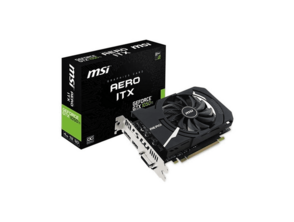 Acquista Tarjeta Gráfica MSI GTX1050 TI Aero ITX OCV1 4GB DDR5 Tarjeta Gráfica MSI GTX1050 TI Aero ITX OCV1 4GB DDR5
