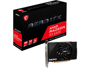 Tarjeta Gráfica MSI RX6400 Aero ITX 4GB