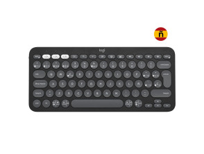 Bluetooh Tastiera Logitech Pebble Keys 2 K380S Grafite