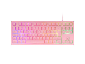 Acquista Teclado Gaming SemiMecánico Mars Gaming MK023 / Rosa Teclado Gaming SemiMecánico Mars Gaming MK023 / Rosa