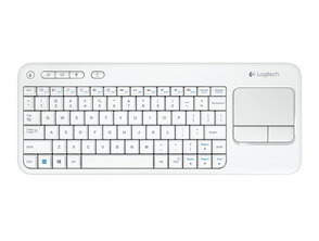 Logitech Wireless Touch K400 Bianco