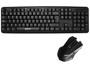 Acquista Tastiera   Mouse Ca APPKBECOKIT Nero Tastiera   Mouse Ca APPKBECOKIT Nero