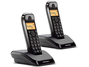 Acquista Teléfono Inalámbrico DECT Digital Motorola S1202 Duo Teléfono Inalámbrico DECT Digital Motorola S1202 Duo
