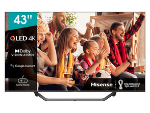 Acquista Televisione Hisense 43A7GQ QLED 43 '' Smart TV 4K UHD Televisione Hisense 43A7GQ QLED 43 '' Smart TV 4K UHD