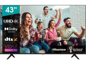 Acquista Televisione LED Hisense 43A6BG 43 '' Smart TV 4K/Wifi/BT Televisione LED Hisense 43A6BG 43 '' Smart TV 4K/Wifi/BT