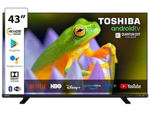 Acquista Televisione QLED 43 '' Toshiba 43QA4C63DG Smart TV/4K UHD Televisione QLED 43 '' Toshiba 43QA4C63DG Smart TV/4K UHD