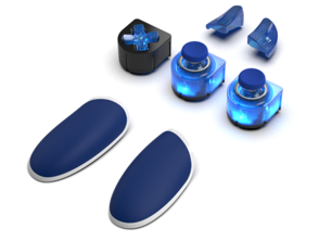 Acquista Thrustmaster eSwap X Blue Crystal Pack WW Versione stampabile Thrustmaster eSwap X Blue Crystal Pack WW Versione stampabile