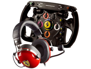 Thrustmaster Ferrari F1 Wheel Add-On + Headset T.Racing Scuderia Ferrari