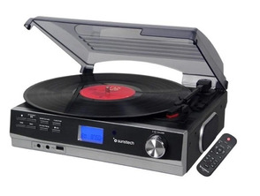 Acquista Tocadiscos Sunstech PXR23 Bluetooth / Radio FM/Conversor a MP3 Tocadiscos Sunstech PXR23 Bluetooth / Radio FM/Conversor a MP3
