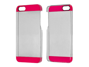 Acquista Transparent Plastic Case for iPhone 5/5S Rosa Transparent Plastic Case for iPhone 5/5S Rosa