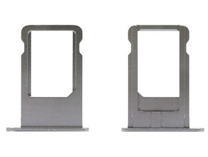 Sim card tray for iPhone 6 Nero