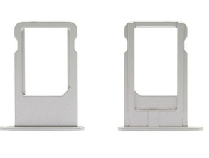 Sim card tray for iPhone 6 Argento