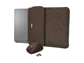Acquista Trust Yvo Corazzoni Funda + Ratón 15,6 '' Marrón Trust Yvo Corazzoni Funda + Ratón 15,6 '' Marrón