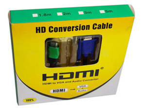 Adattatore HDMI / VGA con audio 5m
