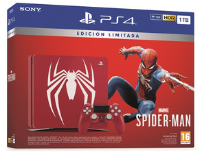 Console PS4 da 1 tb, Rosso  Meraviglie di Spider-Man in Edizione Limitata