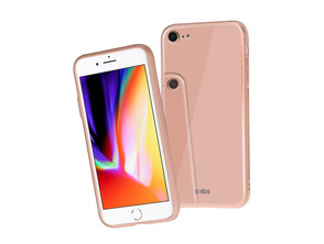 Cover Vitro per iPhone 8 / 7 Rosa