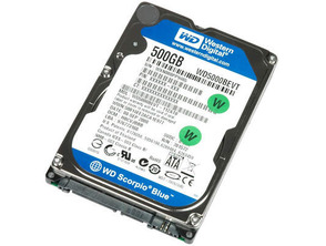 Acquista HDD Western Digital Scorpio Blue 500 GB 2.5'' HDD Western Digital Scorpio Blue 500 GB 2.5''