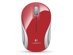 Logitech Wireless Mini M187 Rosso