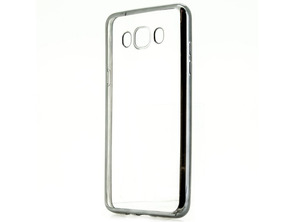 Caso TPU Metal Samsung Galaxy J7 2016 Nero X-One