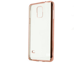 TPU metallo Samsung Galaxy Note 4 Rosa X-One