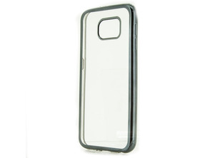 TPU metallo Samsung Galaxy S6 nero X-One caso