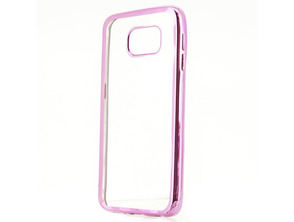 TPU metallo Samsung Galaxy S6 Rosa X-One