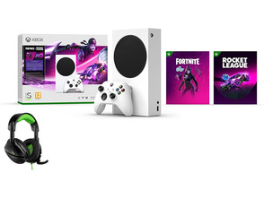 Acquista Xbox Series S White (512GB) + Fortnite + Rocket League + Auriculares Turtle Beach Stealth 300 Xbox Series S White (512GB) + Fortnite + Rocket League + Auriculares Turtle Beach Stealth 300