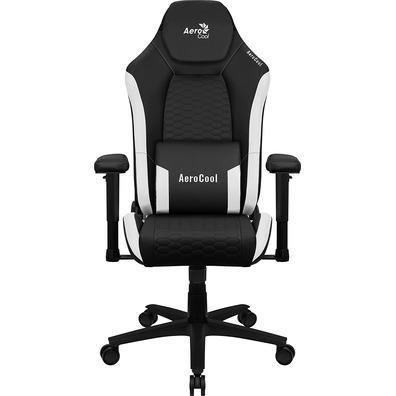 Silla Gaming Aerocool Crown Blanco / Negro