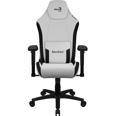 Silla Gaming Aerocool Crown Premium Blanco