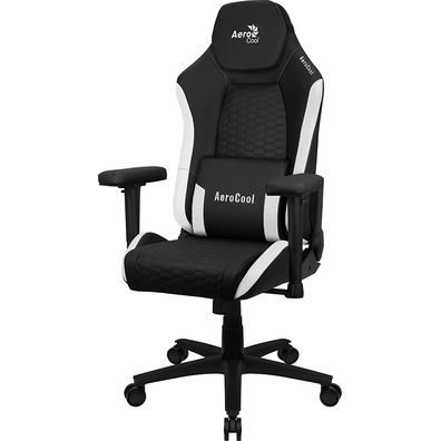 Silla Gaming Aerocool Crown Blanco / Negro