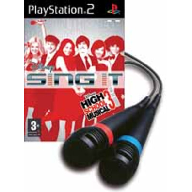 Sing It: High School Musical 3 + 2 Micrófonos PS2
