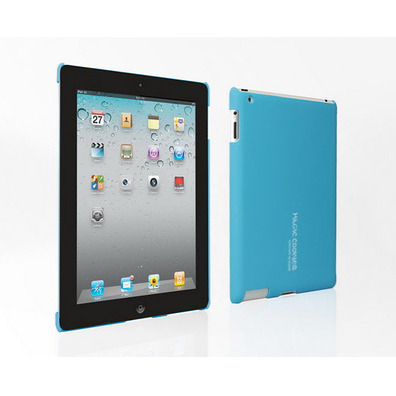 Back Cover per Apple iPad 2 (Blau)