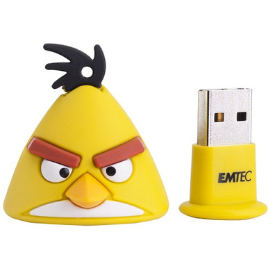 Pendrive 4 Gb Angry Birds Giallo