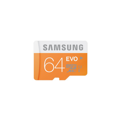 MICRO SD 64GB SAMSUNG EVO CL10 + SD ADAPT