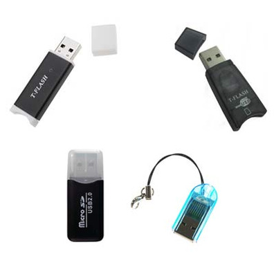 Lettore USB memorie MicroSD/Transflash