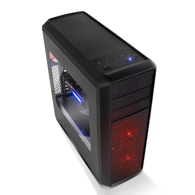 Nox Coolbay ZX LED rosso USB 3.0