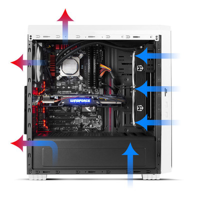 NOX Hummer ZS Zero Modifica USB Tower 3.0