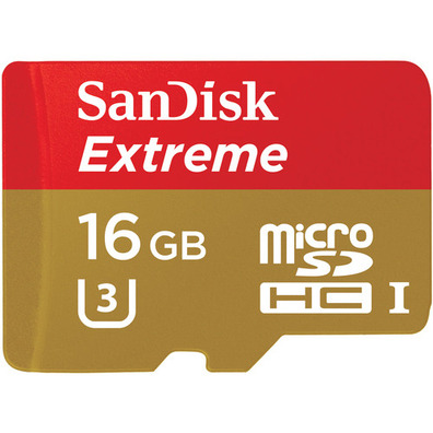 MicroSDHC di Sandisk 16GB Classe 10 U3