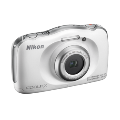 KIT NIKON COOLPIX S33 BLANCA Fotocamera Aquatic