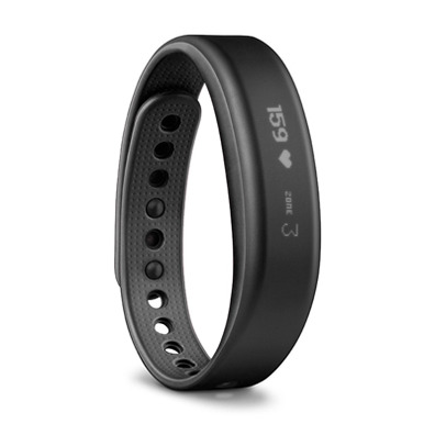 GARMIN Vivosmart HRM / P Bracciale di attività nero