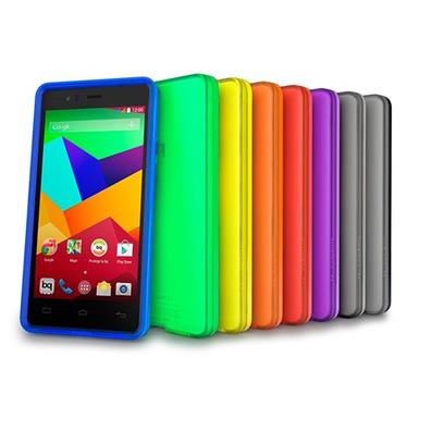 bq Aquaris E5 4G Gummie Cover Blue