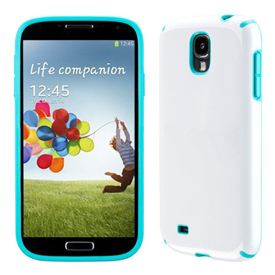 Protect Case CandyShell para Samsung Galaxy S4 Bianco-Blu