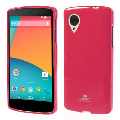 Cover Case TPU for LG Google Nexus 5 Giallo