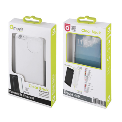 Custodia in cristallo trasparente Apple iPhone 6 / 6S