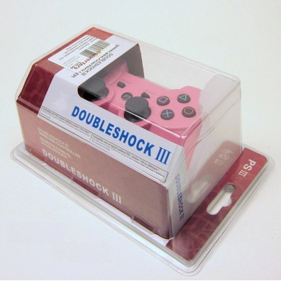 Comando non ufficiale DoubleShock 3 Rosa