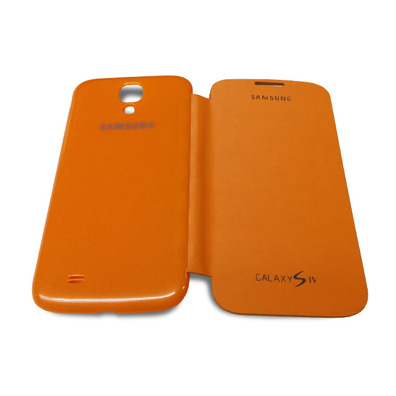 Flip Cover Case for Samsung Galaxy S4 Bianco
