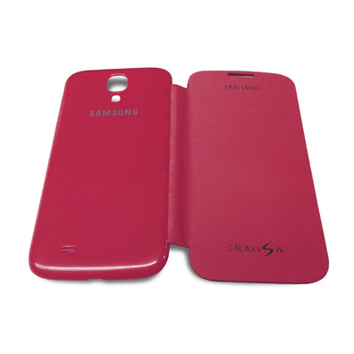 Flip Cover Case for Samsung Galaxy S4 Rosa